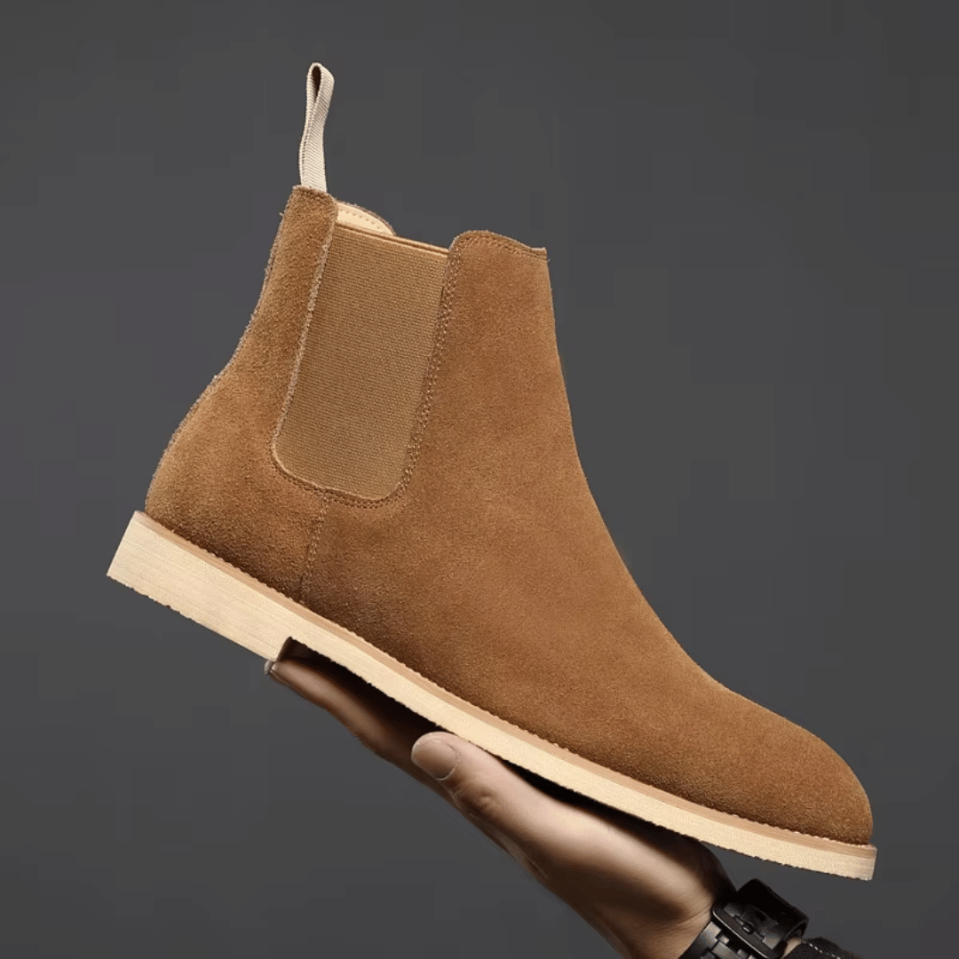 Stanislaw | Zamszowe buty Chelsea