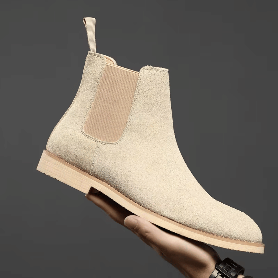 Stanislaw | Zamszowe buty Chelsea