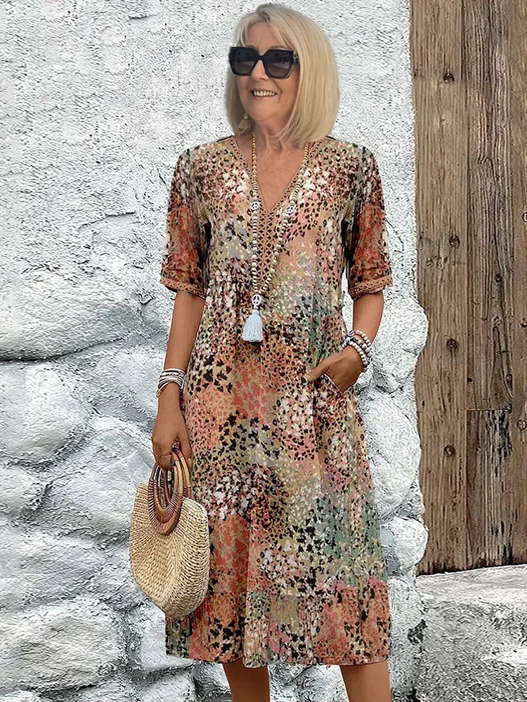 Marta | Elegancka Midi Sukienka