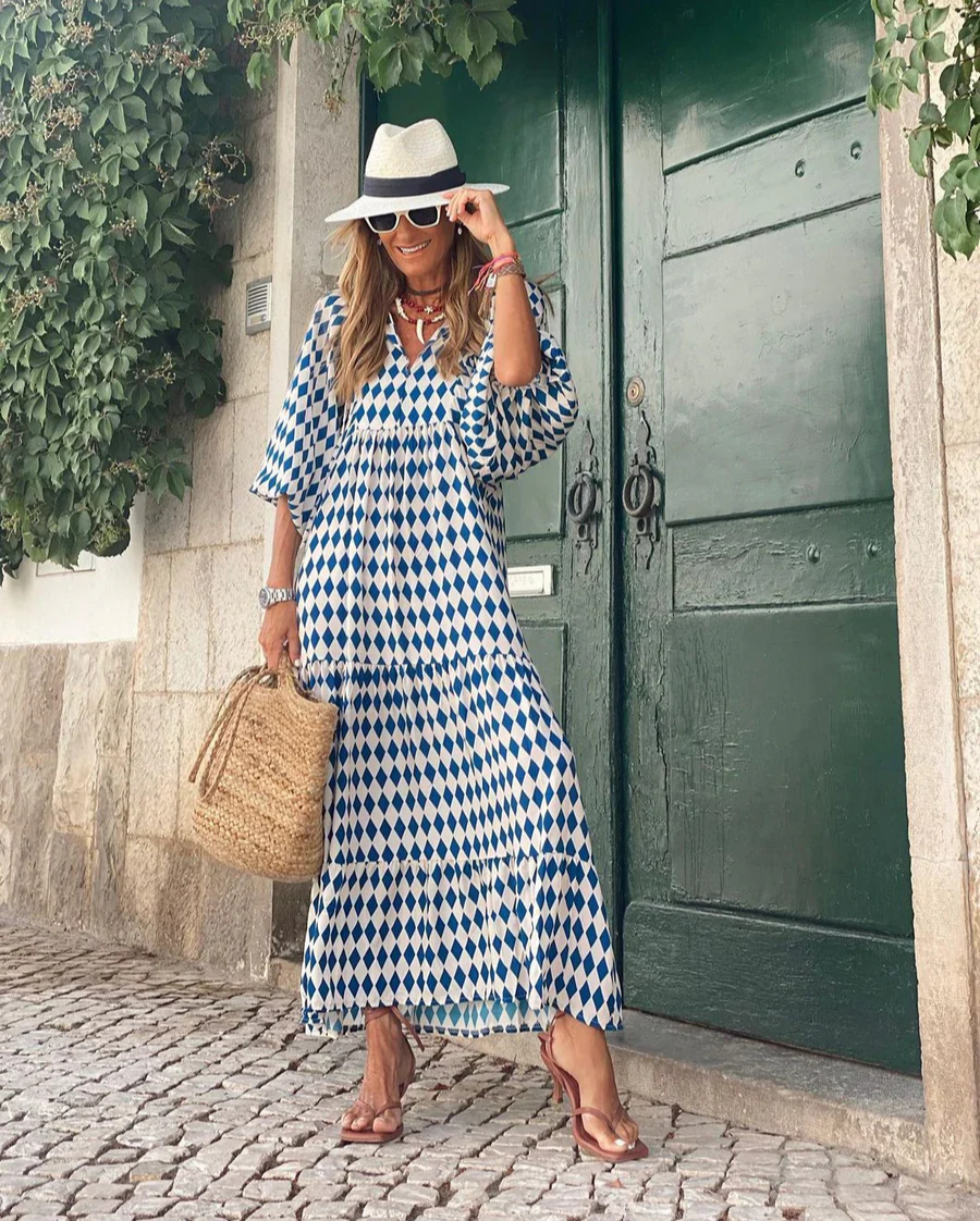 Maja | Maxi Sukienka Boho