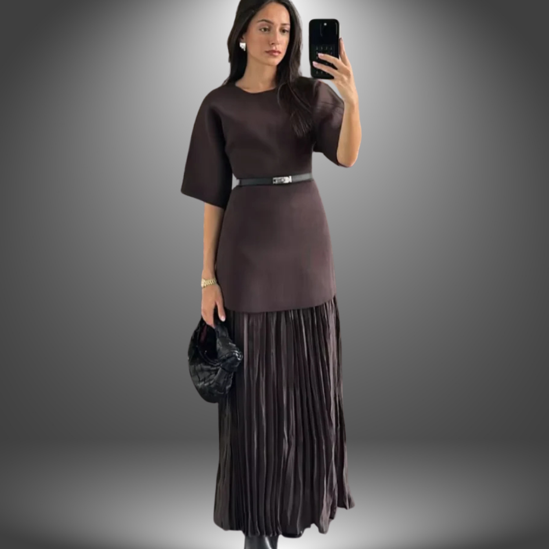 Marta | Elegancka sukienka ręcznie szyta