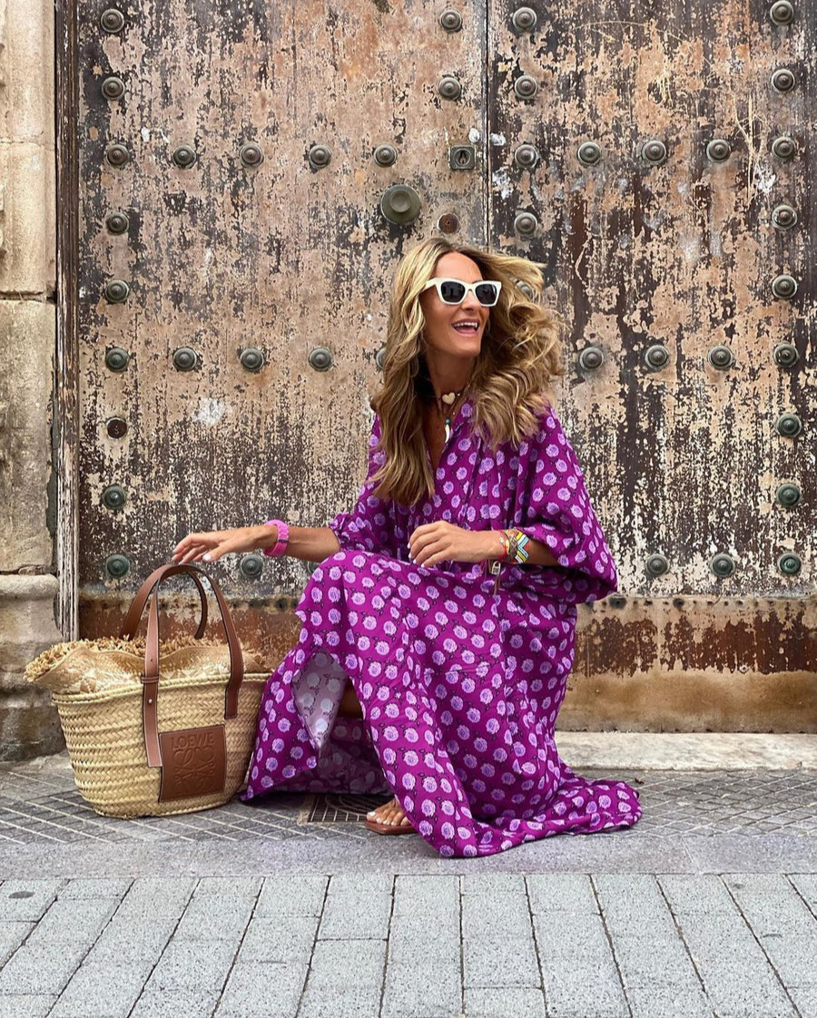 Maja | Maxi Sukienka Boho