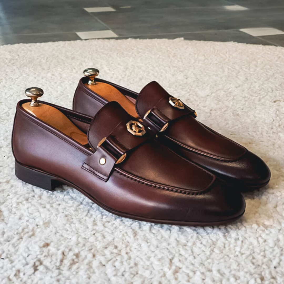 Rovski | Skórzane Buty Eleganckie