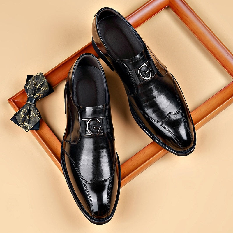 Marek | Eleganckie Skórzane Buty