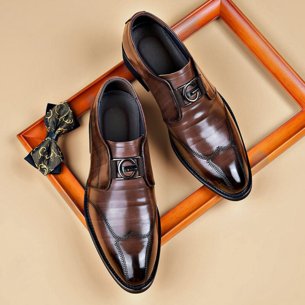 Marek | Eleganckie Skórzane Buty