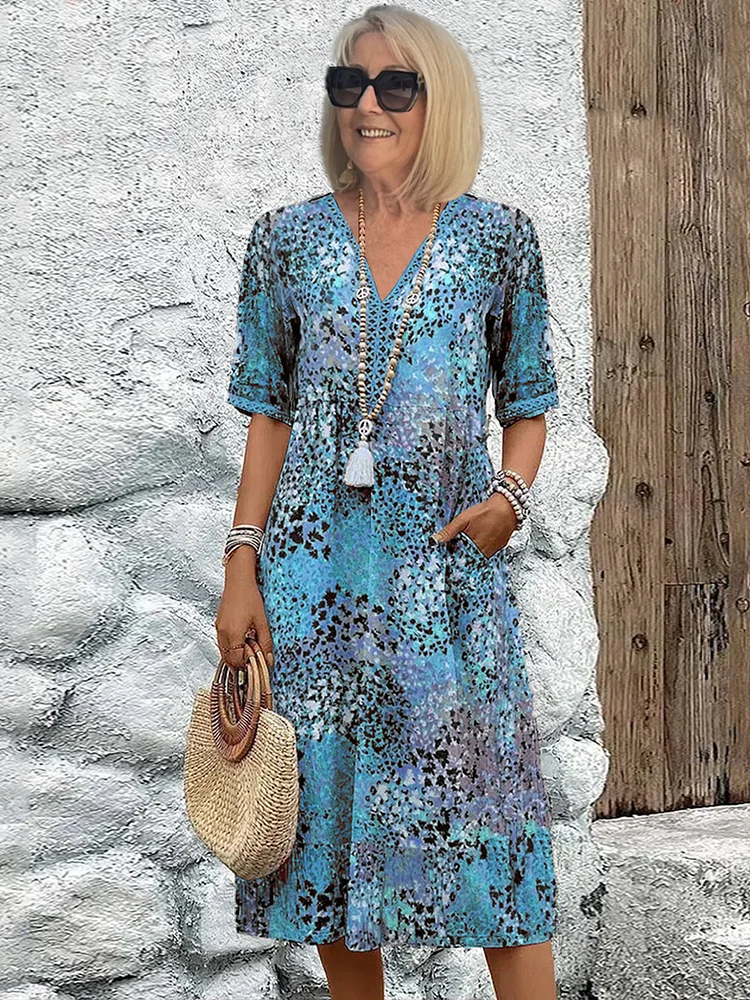 Marta | Elegancka Midi Sukienka